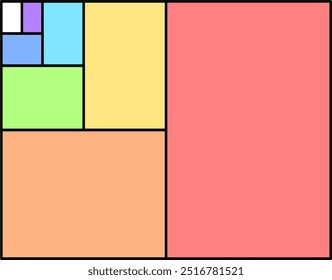 a sheets size difference chart vector image or clipart