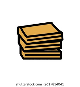 Sheets stack upward office context desktop