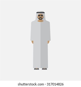  sheikh flat  illustration