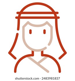Sheikh icon for web, app, infographic, etc