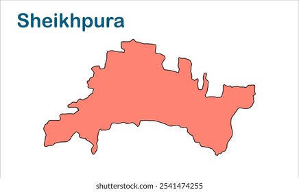 Sheikhpura subdivision map ,Sheikhpura District, Bihar State, Republic of India, Government of Bihar, Indian territory, Eastern India, politics, village, tourism