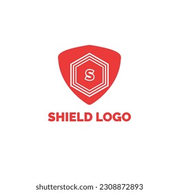 Sheild and Cyber Protection Logo 