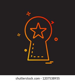 Sheild icon design vector