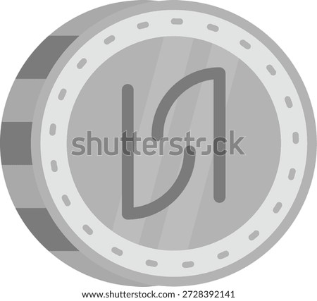 Shekel Line vector Icon Design