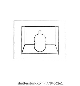 shelf with decorative objects