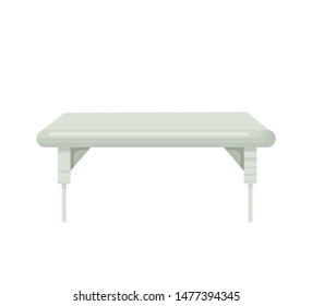 shelf hanging gray vector illustration