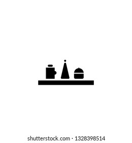 shelf icon vector