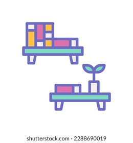 shelf icon for your website design, logo, app, UI.