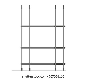 Shelf isolated house or office element vector illustration