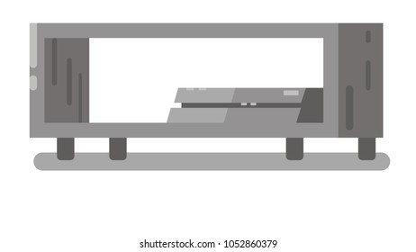 Shelf isolated vector illustration