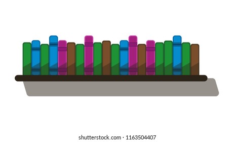 Shelf isolated vector illustration