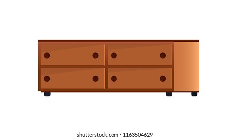 Shelf isolated vector illustration