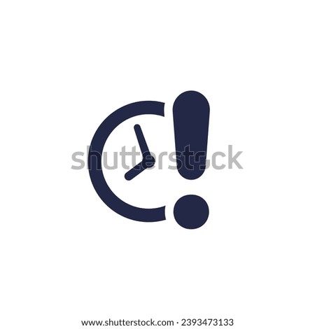 shelf life icon, expire time pictogram