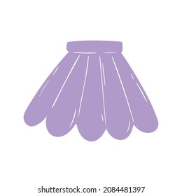shell aquatic cartoon icon flat