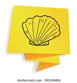 shell doodle