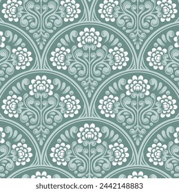 Shell Grotto Baroque Designs in Fabric, Wallpaper and Textures