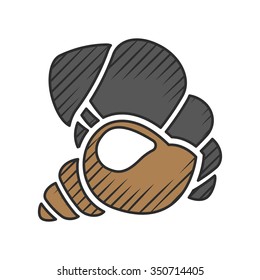 Shell icon. 