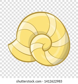 Shell icon. Cartoon illustration of shell vector icon for web design