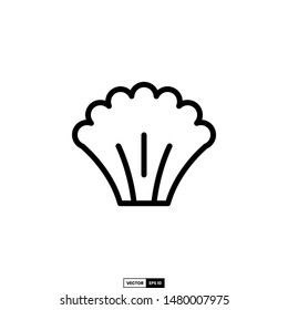 Shell icon, design inspiration vector template for interface and any purpose