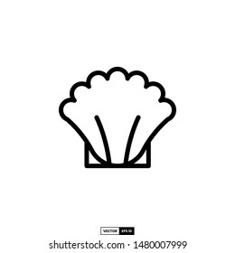 Shell icon, design inspiration vector template for interface and any purpose