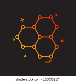 Shell icon design vector