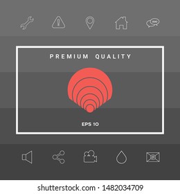 Shell icon, elements for your design