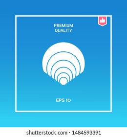 Shell icon, elements for your design