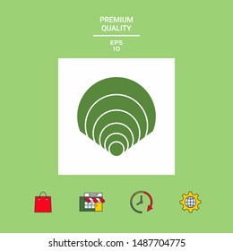 Shell icon, elements for your design
