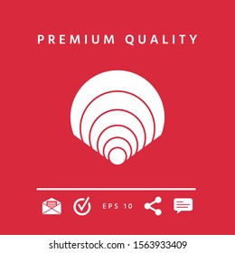 Shell icon, elements for your design