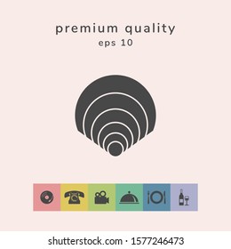 Shell icon, elements for your design