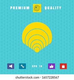 Shell icon, elements for your design