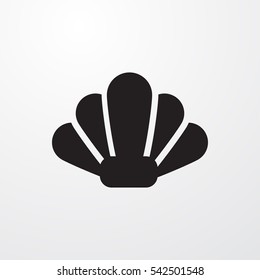 shell icon illustration isolated vector sign symbol