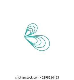 Shell icon logo design illustration template