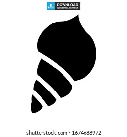 shell icon or logo isolated sign symbol vector illustration - high quality black style vector icons
