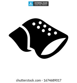 shell icon or logo isolated sign symbol vector illustration - high quality black style vector icons
