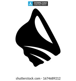 shell icon or logo isolated sign symbol vector illustration - high quality black style vector icons
