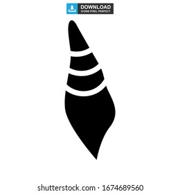 shell icon or logo isolated sign symbol vector illustration - high quality black style vector icons
