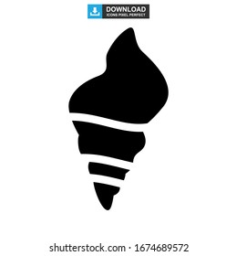 shell icon or logo isolated sign symbol vector illustration - high quality black style vector icons

