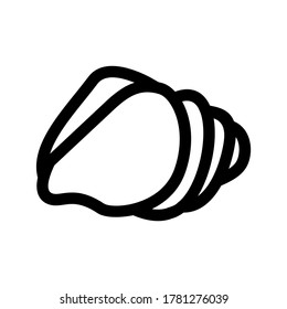 shell icon or logo isolated sign symbol vector illustration - high quality black style vector icons
