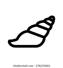 icono de shell o logotipo símbolo de signo aislado ilustración vectorial de alta calidad estilo negro iconos vectoriales
