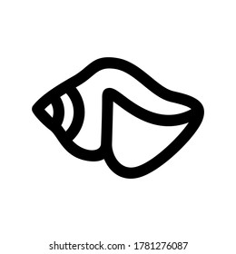 shell icon or logo isolated sign symbol vector illustration - high quality black style vector icons
