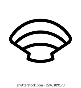 shell icon or logo isolated sign symbol vector illustration - high quality black style vector icons
