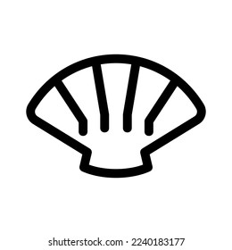 shell icon or logo isolated sign symbol vector illustration - high quality black style vector icons
