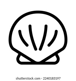 shell icon or logo isolated sign symbol vector illustration - high quality black style vector icons
