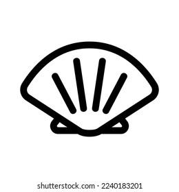 shell icon or logo isolated sign symbol vector illustration - high quality black style vector icons
