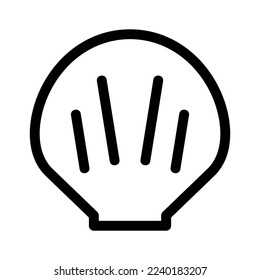 shell icon or logo isolated sign symbol vector illustration - high quality black style vector icons
