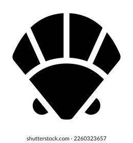 icono de shell o logotipo símbolo de signo aislado ilustración vectorial de alta calidad estilo negro iconos vectoriales