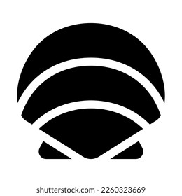 shell icon or logo isolated sign symbol vector illustration - high quality black style vector icons