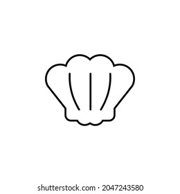 shell icon, sea vector, seashell illustration