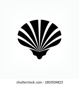 Shell Icon. Seashell Symbol - Logo Vector.